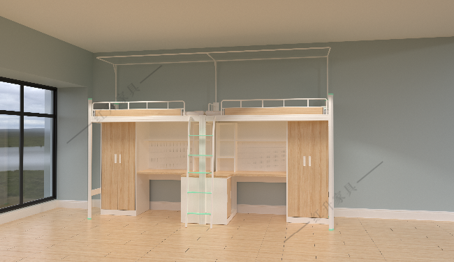 走几车河源公寓双层床,发货也太拼了吧?