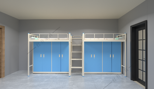 稳靠的佛山钢木公寓床安全又不缺少美感