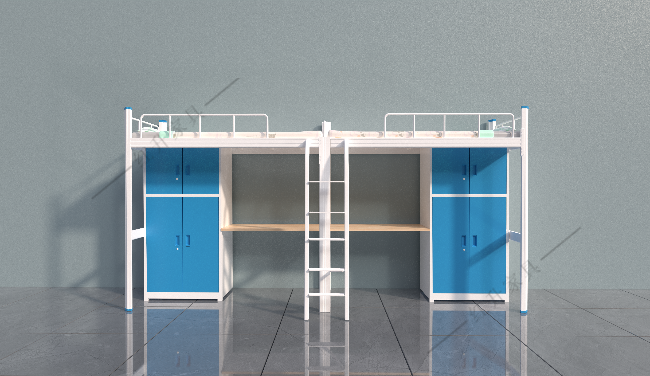 错落有致的肇庆学生公寓床组合,一见就爱