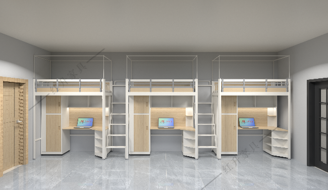 红升公寓床：学校与企业的耐用之选